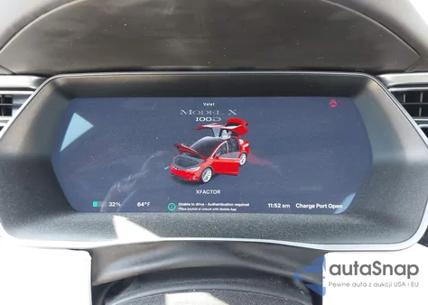 2017 Tesla Model X 100D/75D/90D from USA, damaged, VIN 5YJXCBE27HF066165